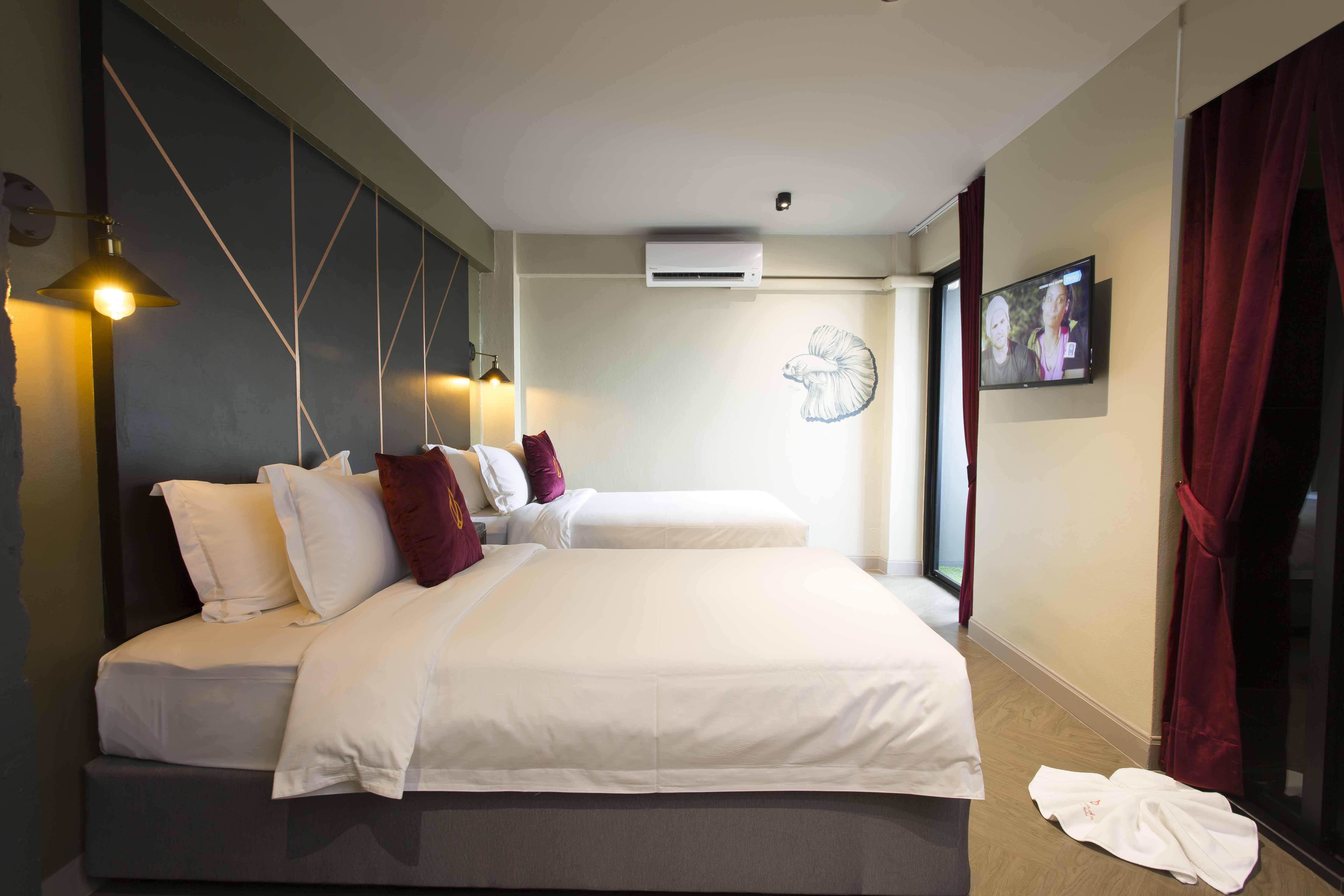 Ratchada Boutique Hotel Bangkok Exterior foto
